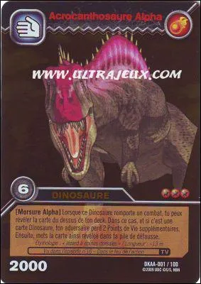 De quelle srie est cette carte ?