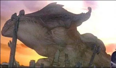 Cette crature est assez proche du monstre de Cloverfield.