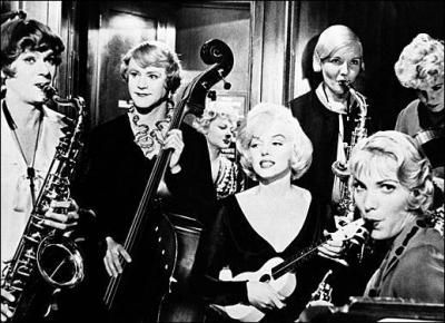 Dans quel chef d'oeuvre de Billy Wilder le grand Tony Curtis, dcd le 29 septembre, a tourn aux cts de Marilyn Monroe et de Jack Lemmon ?