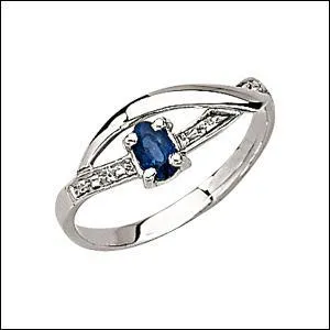 Quelle pierre est sertie sur cette bague ?