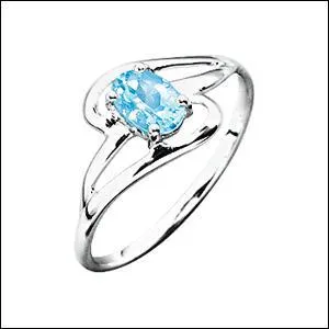 Quelle pierre est sertie sur cette bague ?