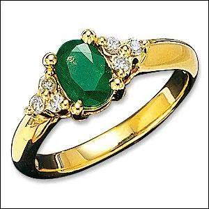 Quelle pierre est sertie sur cette bague ?