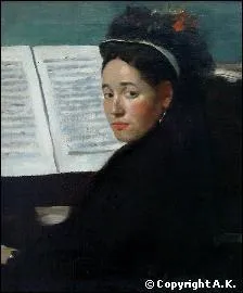 Qui a peint 'Mlle Dihau au piano' ?