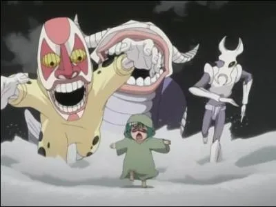 Quel est le nom du personnage  gauche de la photo ?