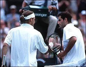 Quel fut le score pique du match Federer vs Sampras, en huitimes de finales de Wimbledon 2001 ?