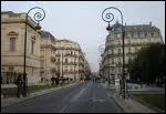 La Rue Foch de Montpellier. Comme  Paris, ses btiments ont t construits durant le second empire. De quel type de batiments s'agit-il ?