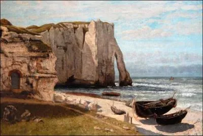 Qui a peint La falaise d'Etretat aprs l'orage ?