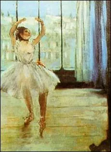 Qui a peint 'Danseuses  la fentre' ?