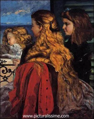 Qui a peint 'Trois jeunes anglaises  la fentre' ?