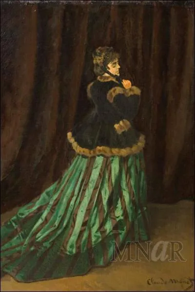 Qui a peint La femme en robe verte ou portrait de Camille ?