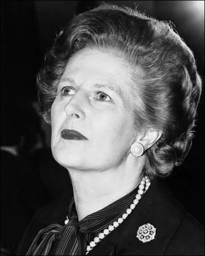 Laquelle de ces affirmations est fausse  propos de Margaret Thatcher ?
