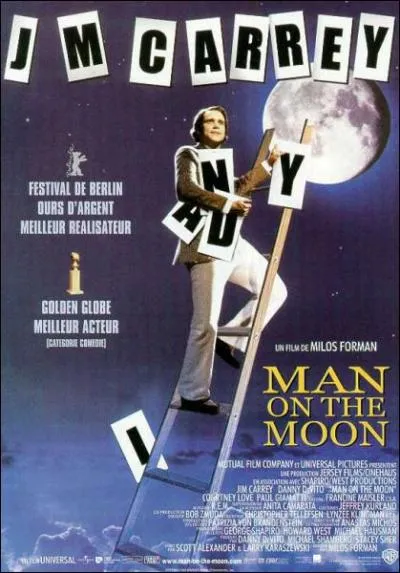 De quel artiste le film 'Man on the Moon' raconte t-il la vie ?