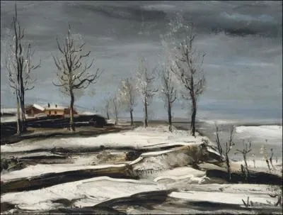 Quel peintre fauviste a ralis 'Paysage d'hiver' ?
