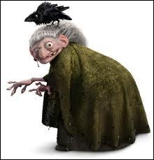 Dans quel film apparait cette vieille sorcière, finalement plus excentrique que méchante ?