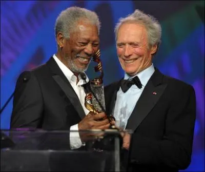 Dans lequel de ces films, Clint Eastwood ne fait-il pas jouer son ami Morgan Freeman ?