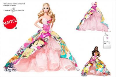 Par quelle entreprise Barbie a-t-elle t commercialise ?