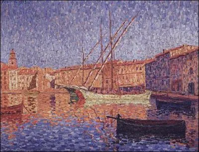 Qui a peint Saint Tropez effet de soleil ?