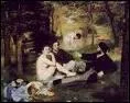 Quel peintre n en 1883 a ralis 'Le djeuner sur l'herbe' ?