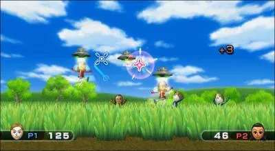 Sur cette image, quel est le niveau de ce jeu de wii play ?