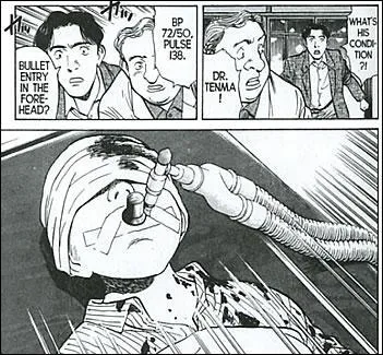 Dans ce manga, un chirurgien sauve un petit garon qui deviendra un tueur en srie.