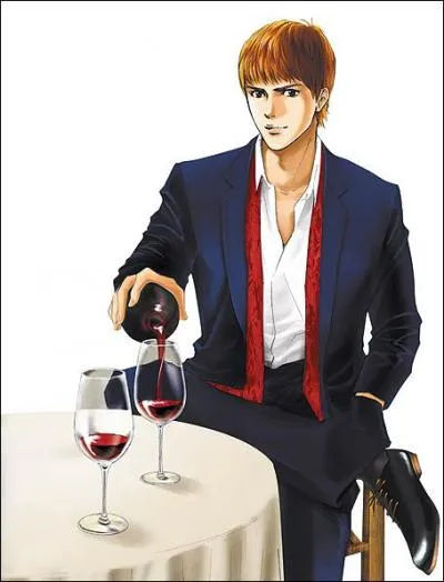 Quelle srie de mangas a pour sujet le vin ?