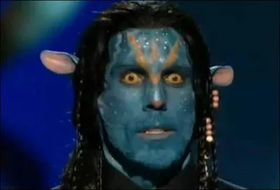 Certaines stars ont parfois de drles d'ides. Lors de la crmonie des oscars, qui s'est dguis en Na'Vi ?