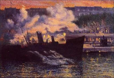 Qui a peint 'Bateau  quai' ?