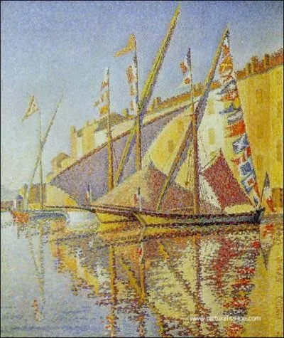 Qui a peint 'Tartanes pavoises' ?