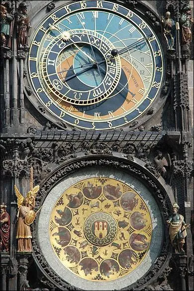 Cette magnifique horloge se trouve sur la faade de l'Htel de Ville. Quel est ce type d'horloge ?