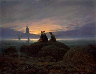 Qui a peint Lever de lune sur la mer ?
