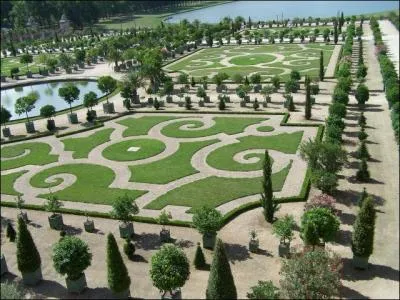 Cration d'Andr Le Ntre, de Jean-Baptiste Colbert et de Charles Le Brun pour Louis XIV...