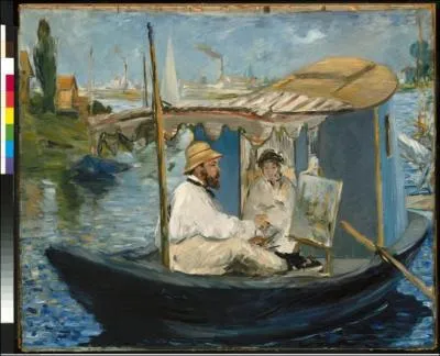 Qui a peint 'La barque' ?