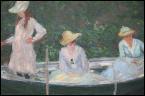 Qui a peint 'La barque  Giverny' ?