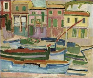 Qui a peint 'Barques aux Martigues' ?