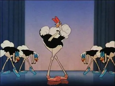 Quels animaux arrivent en dernier dans ce sketch ?