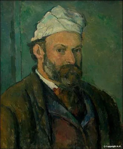 Voici mon autoportrait. Je suis un impressionniste du Sud de la France.