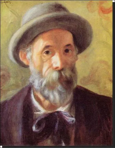 Voici mon autoportrait. Mon fils est presque aussi clbre au cinma que je l'tais comme peintre.