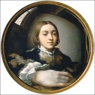 Voici mon autoportrait. Je me suis peint  21 ans dans un miroir. J'ai pris le nom de ma ville d'origine.