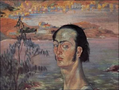 Voici mon autoportrait. Ici je n'avais pas encore ma fameuse moustache !