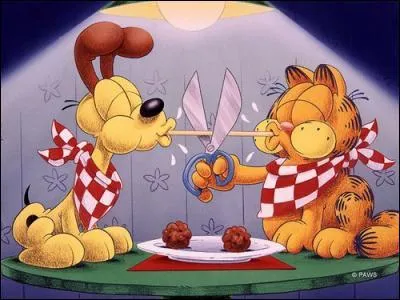 Quelle est la principale activit de Garfield ? ( part manger)