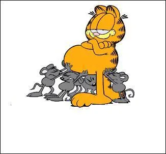 Garfield chasse-t-il les souris ?