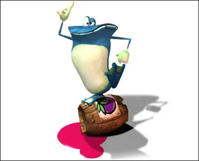 Qui est dans ce personnage dbile ?