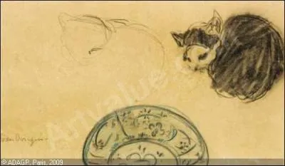 Qui a peint Le chat ?