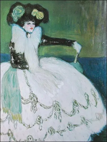 Qui a peint Femme en bleu ?