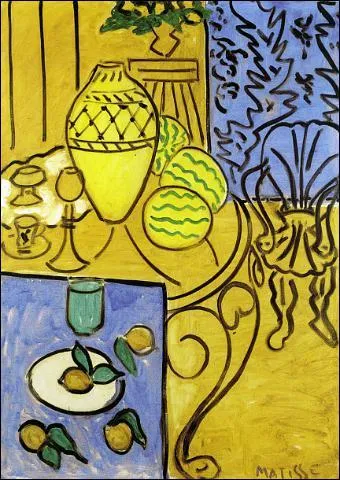 Qui a peint Intrieur jaune ?