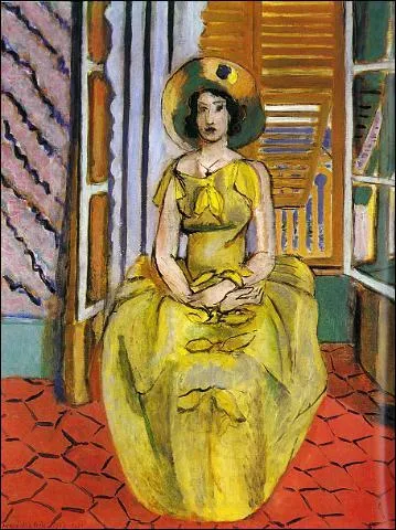 Qui a peint La robe jaune ?