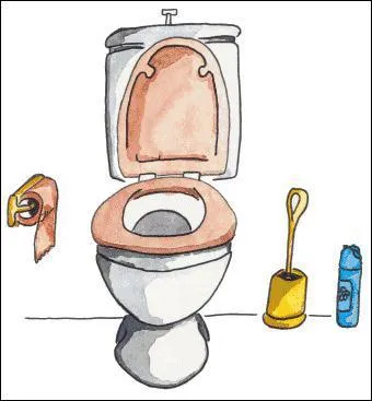 Dans certaines toilettes publiques, La lumire utilise pour l'clairage est bleue pour empcher les toxicomanes de se piquer, car cela rend les veines trs difficiles  distinguer.