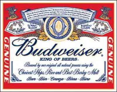 De quel pays vient la Budweiser ?