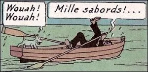 ''Mille milliards de mille sabords ! '' ... Savez-vous ce qu'est un sabord dans un navire ?