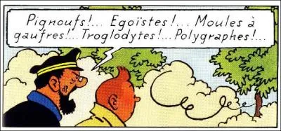 ''Troglodytes ! '' ... Ce sont des personnes qui vivent dans des grottes ou une race...